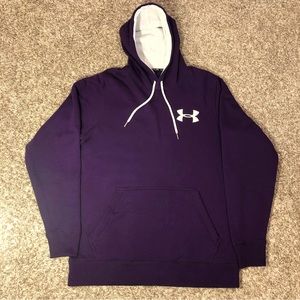 NWOT Under Armour Storm Hoodie “Charged” - Men’s Large  (Loose) - Purple